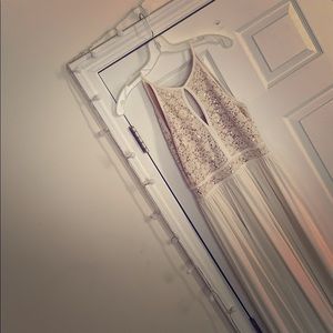 Elegant sequin flowing Dress